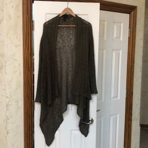 Olive green cardigan